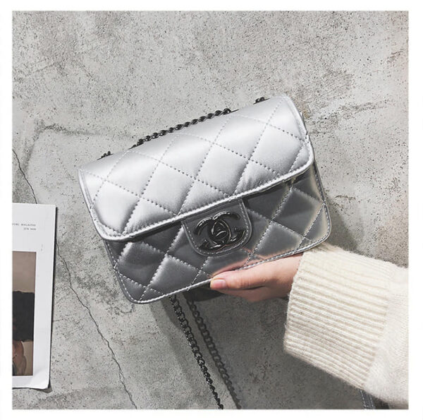 Luxury Quilted Leather Crossbody Bag – Premium Imported Collection - Image 3